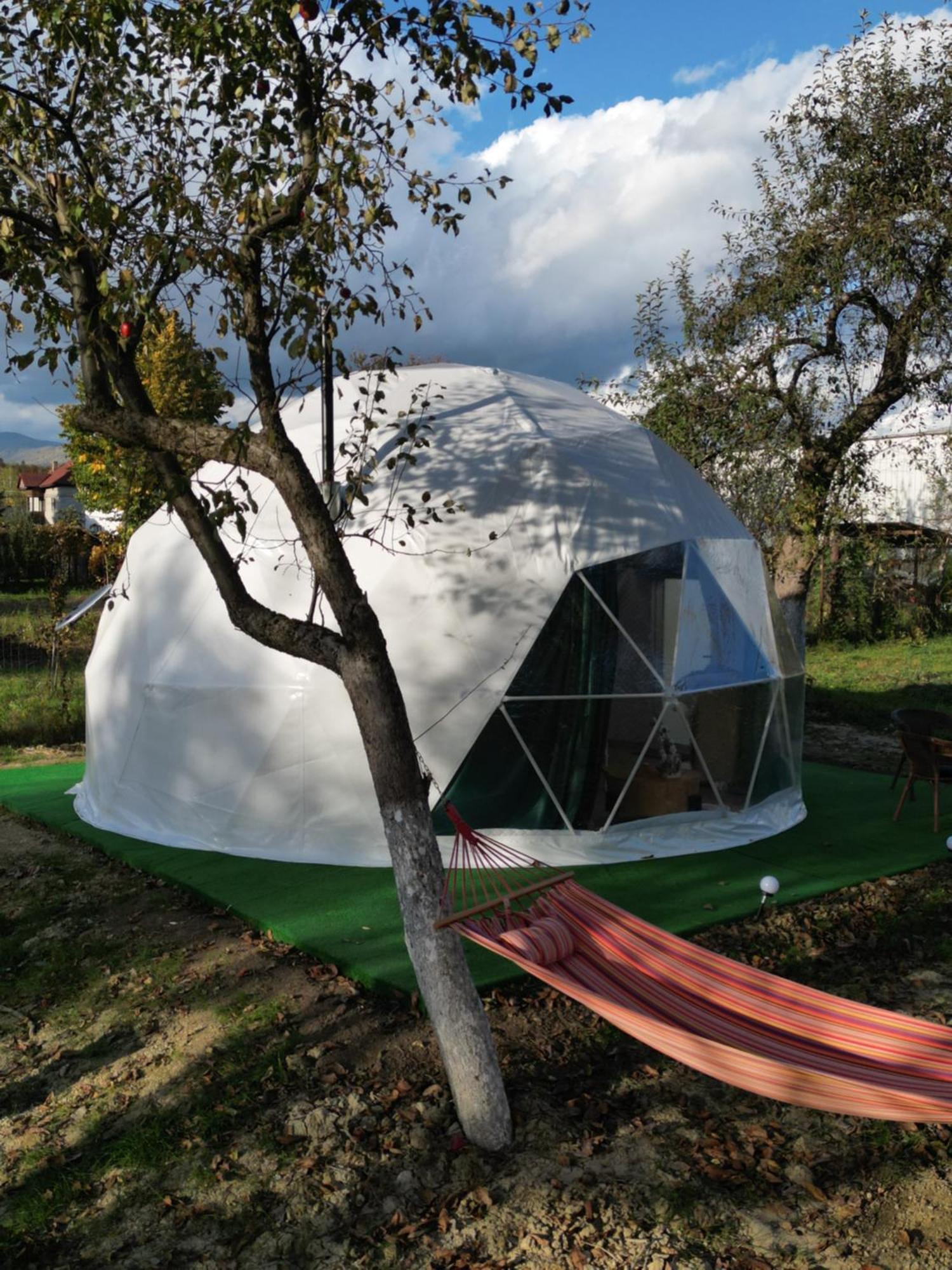 The Frog Glamping Hotel Horezu Exterior photo